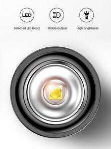 PHILIPS 飞利浦 1PC SFL1235 手电筒，超亮，超耐用，可充电，长寿命，家用，户外应急，多功能手持电筒