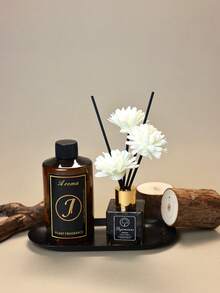 1.8英寸 x 5.5英寸酒店级无焰精油藤条扩香器，持久留香 - 适用于家居、卧室、客厅、浴室等空间。优雅浪漫的房间装饰品。情人节除臭剂、室内清新剂、香薰疗法。豪华汽车香薰扩香器，持久留香，汽车配件。 - 250ml-補充液 - 查看 17