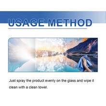 All-In-One Glass Cleaning Spray - For A Flawless, Streak-Free Shine On Mirrors, Windows & Car Glass. Quick-Dry & Anti-Fog Formula For Home & Office Use - Multicolor - View 5