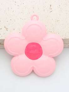 1pc Donut Shaped Alloy Painted Realistic Food Dessert DIY Fashion Jewelry Pendant, Suitable For Everyday Wear