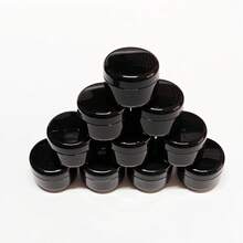 Bouteille rechargeable d'une capacité de 30 g, contenant de recharge opaque noir, crème, vernis à ongles, flacon vide de petite capacité pour crème pour les yeux