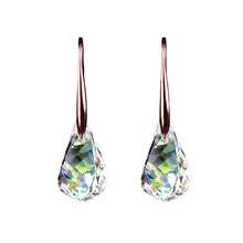 1/2 Pairs Of Drop Earrings Inlaid Waterish Rhinestone Daily Outfits Party Accessories Gift For Her - 彩白 - 查看 4