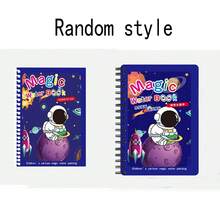 可重复使用的魔法水绘本、蒙特梭利着色书、卡通魔法绘画书、可重复绘画书、万圣节/圣诞节/返校礼物（附带 1 支随机颜色专用笔） - 彩色 - 查看 15