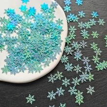 22 g cekinów w kształcie płatków śniegu, serduszek i gwiazdek – niebieskie, różowe, przezroczyste AB, złote, do ok. 10 600 szt., odpowiednie na urodziny, wesela i walentynki – idealne na romantyczne uroczystości i wieczory panieńskie – dekoracje na Halloween, dekoracje świąteczne