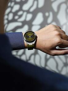 Reloj de cuarzo para hombre REWARD, estilo de moda empresarial, calendario, agujas luminosas, multifuncional, reloj de pulsera para hombre de alta calidad, regalo clásico, correa de silicona - Verde militar - Ver 10