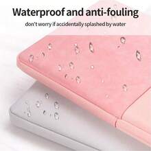 Husă pentru tabletă 1 buc - Nylon durabil, cu fermoar, pentru iPad-uri de 8-13,3 inci, ușoară și elegantă, roz/gri/gri spațial, cu compartimente multiple, husă de transport pentru tabletă