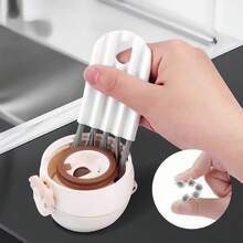 1 Piece/Computer Keyboard Cleaning Brush, Daily Household Gap Brush, Window Slot Gap, Kitchen Dead Corner, Dust Cleaning - 白色 - 查看 3
