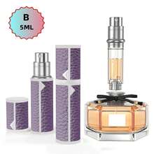 1 件奢华优雅便携式迷你可填充雾化器，底部填充设计，香水喷雾瓶，旅行香水瓶可填充，您的旅行和商务必需品