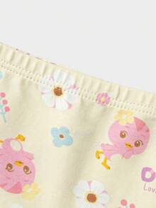 Balabala Girls Cotton Underwear 3 Packs Boxer Briefs Anti-Bacterial