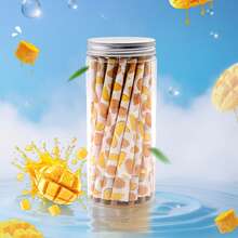 4 pièces/set Coffret cadeau d'accessoires pour fumeurs, comprenant 50 pièces de papiers à rouler pré-roulés en forme de cône avec des saveurs de fruits tropicaux, 1 pièce moulin à herbes en métal à 4 couches avec grattoir, 1 pièce remplisseur, 1 pièce brosse, outils ménagers, cadeau de Noël, accessoires pour fumeurs, fournitures de fête