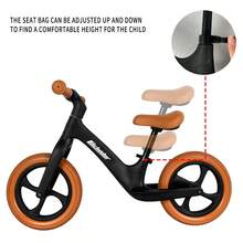 12 Inch Children Sport Bike - No Pedal Balance Bicycle For Kids 2 To 3 Years - Includes Padded Seat, Mini Grips & Flat-Free Tires - Mixed Colors | Youngsters's Balance Bike | Durable Nylon Frame - 粉色 - 查看 4