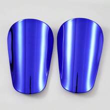 Electroplated Shin Guards, Football Match Sports Shin Pads For Adults And Teenagers, Soccer Leg Guards - Electroplating Blue - View 4