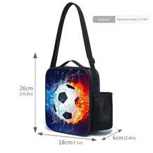 斜挎包，收纳包，足球主题设计斜挎包，适合学生、上班族、户外野餐等多种场合