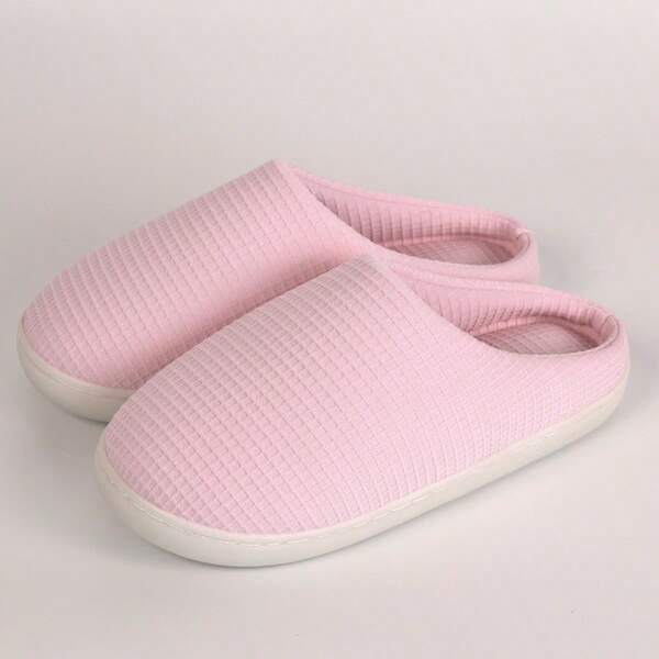Bow-Knot Cozy Fabric Bow Slippers, Non-Slip & Warm Indoor Home Shoes, Autumn/Winter