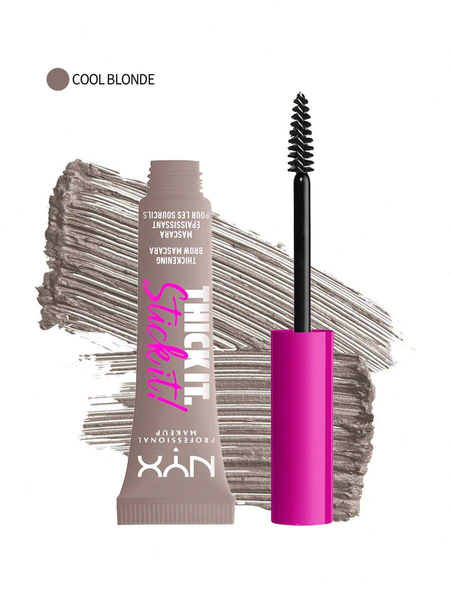 NYX Thick It Stick It Brow 睫毛膏 - Cool Blonde 02 COOL BLONDE 0.23 盎司/7 毫升 - 02 COOL BLONDE - 查看 1