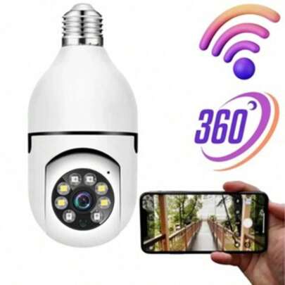 Prova D'água Infravermelho Lâmpada Sem Fio Wifi Kit Câmera Segurança