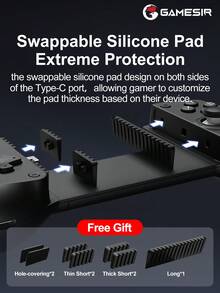 GameSir X5 Lite 手机游戏手柄，兼容 15/16 英寸 iOS 和安卓平板电脑，适用于长度 105-213 毫米的设备，霍尔效应摇杆，轻巧的人体工学设计，兼容 Game Pass、Zenless Zone Zero 云游戏、Steam/Moonlight 串流游戏和远程游玩，芥末绿 - Wasabi - 查看 6