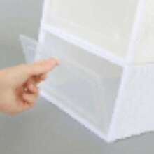 Shoze 6X Plastic Shoe Storage Boxes Drawer Stackable Foldable Organiser Clear DuarbleUnder-Bed Storage Back To School - Variant1 - View 6