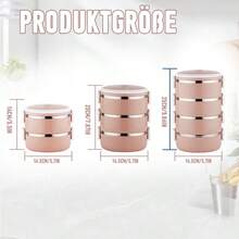 Insulated Lunch Box 2 3 4 Layer Stainl Steel Lunch Box Food Container  2025