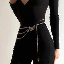 1pc Personalized Small Smiling Face, Exquisite And Fashionable Sunflower Waist Chain, For Festivals, Daily Life, Beaches, Vacations, Parties