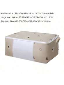 大容量搬家袋拉链防潮被子床下收纳箱带手柄袋子