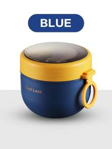 Kubek na jogurt owsiany, przenośny kubek na jogurt z pokrywką, łyżeczką i silikonowym uchwytem, kubek śniadaniowy, pojemnik na żywność, torba na lunch, torba na lunch w kształcie kubka na owsiankę, szczelny pojemnik na żywność, odpowiedni do domu, szkoły, biura, w podróży, na powrót do szkoły, na piknik na świeżym powietrzu, odpowiedni do owoców, deserów, jogurtu, sałatki, płatków śniadaniowych, mleka, zup itp.