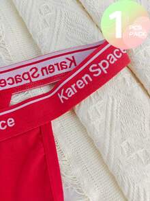 1pc Men's Sexy Fashion G-String, Comfortable G-String, Sports & Bikini Style Underwear, Cotton Breathable Comfortable Lingerie