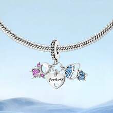 Cuentas con tema de amor de mamá, accesorios de joyería de moda DIY para mujeres y niñas, todo a juego y exquisito regalo DIY