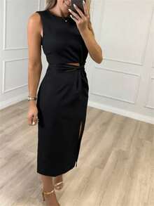 Women Two-Piece Outfits - màu đen - Xem 5