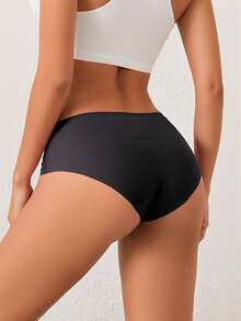6Pcs Briefs Women Underwear Women Knickers Women Comfortable Panties Pack Set Lingerie Sexy Knickers Solid Panty Seamless Panties Summer