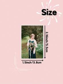 Customized Mini Photos, Mini Printed Photos, Mini Photos, Small Album Photos, Doll House Photos, Small Customized Photos, Mini Photos, Gifts For Best Friends, Girlfriends, Boyfriends, Customized Single Photos, Personalized Photos, Customized Couple Photos, Valentine's Day Gifts, Birthday Gifts, Anniversary Gifts, Couple Gifts, Holiday Calendar - Multicolor - View 8