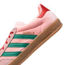 Adidas Four Seasons Clover Sneakers GAZELLE INDOOR W Women's Shoes Sports Shoes Low Top Retro Casual Shoes German Training Shoes Commuter Shoes JI2713