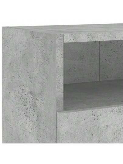 VidaXL TV Wand Units Pcs 100x30x30 Cm Processed Wood Concrete Grijs view 10
