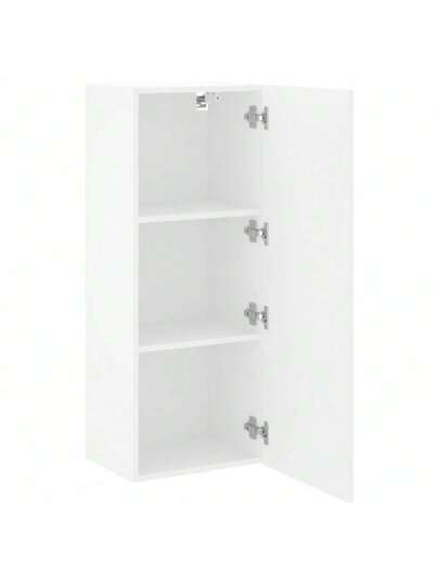 VidaXL TV Wand Unit 40.5x30x102 Cm, Finished Wood, Wit view 6