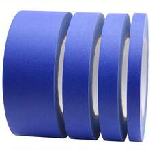 High Quality Blue Masking Tape - Blue Painter's Tape - Multiple Sizes, Waterproof, Clean Removal Paper, Ideal For Wooden Surfaces And Home/Office Indoor Use - Multicolor - View 1