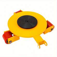 YUNRUX 2T Machinery Mover, Transport Chassis 360° Rotation Heavy Duty Castors Steering Chassis Heavy Duty Castors Transport Rollers Furniture Transport Rollers Armored Castors Industrial Castors Transport Aid - 彩色 - 查看 8