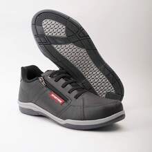 Men's Sneakers Lightweight And Comfortable With Zipper Casual Sneakers New Release - 黑色 - 查看 3