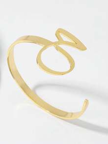 Personalized Arabic Alphabet Bracelets For Men And Women Custom Stainless Steel 18K Gold Plated Jewelry Custom Arabic Bracelets