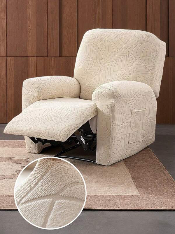 Waterproof Recliner Chair Cover With Pocket Single Seat Single Reclining Slipcover Relax Sofa Cover Lazyboy,1 Pc