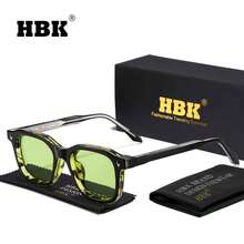 HBK 金属镜腿设计眼镜CP镜框方形复古休闲经典眼镜男女派对和节日礼物