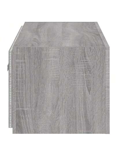 VidaXL TV Wand Unit LED Lighting 100x35x31 Cm Grijs Sonoma view 11