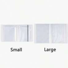 1pc Large Capacity Sticker Storage Organizer, Can Store Photos, Stickers, Cards, Bills, Invoices, 40 Capacity, File Organizer Album, Suitable For Classroom, Home, Office And Travel - Clear - View 6