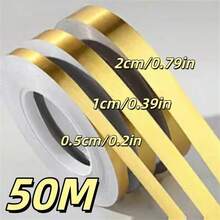 4 Größen selbstklebende Keramikfliesen mit Gold- und Silberoptik, 50 x 50 cm, wasserdicht für Wandverbindungen, Dichtungsstreifen, schöne Keramikfliesen für Hoteldekorationen