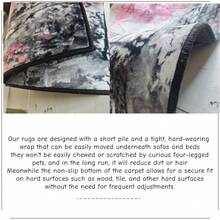 1pc Faux Cashmere Texture Delicious Cigarette Smell Anti-Slip Area Rug, Fluffy Polyester Carpet, Machine Washable, Suitable For Indoor/Outdoor Decoration In Living Room, Bedroom, Nursery, Patio And Garden - Unique Lipstick Art Design, Bedroom Decor Christmas Decor Kitchen Rug