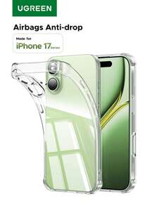 UGREEN Crystal Transparent Airbag Series Mobile Phone Case Compatible With IPhone 17 Air Pro Max - Clear - View 1