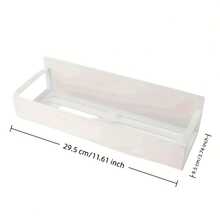 1/2 件套磁性侧置物架，适用于冰箱和洗衣机 - 无需钻孔即可轻松安装，光滑的黑色金属饰面，壁挂式香料收纳架，非常适合洗衣必需品