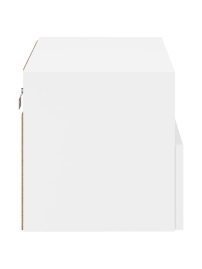 VidaXL TV Wand Unit 60x30x30 Cm, Finished Wood, Wit view 9