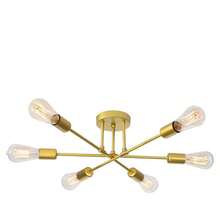 Modern Minimalist American Style Chandelier For Living Room, Bedroom, Dining Room, Nordic Branch Pendant Light, Bulbs Not Included - Multicolor - View 14