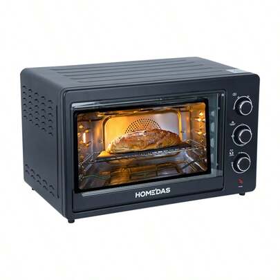 Oil-Free Oven With Function Temperature And Time Preset, 10.04gal Large Capacity, Including Accessories, Convection Rack, Baking Tray, Can Cook Pizza, Roast Chicken, Bread, Cake, Chicken Wings, French Fries, Etc., Large Oven, Black, Oven For Baking And Cooking, Baking Oven For Business, Extra Large Oven, Electric Oven For Baking, Kitchen Oven, Meal Preparation, Commercial Kitchen, Professional Oven, Heavyduty Oven, Reliable Performance, Highquality Materials