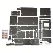 YUNRUX Black Desktop Monitor Stand, Monitor Riser, Computer Monitor Booster Stand, For Holding Computers, Laptops, Books, Utensils, Mice, Printers, Folders, Potted Plants, Etc. - Multicolor - View 3